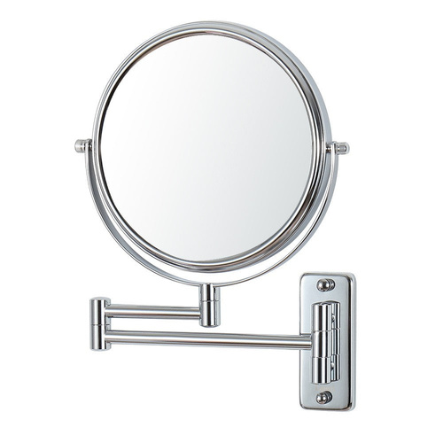 Wall Mounted Round Mirror 3x & 1x - Main Image