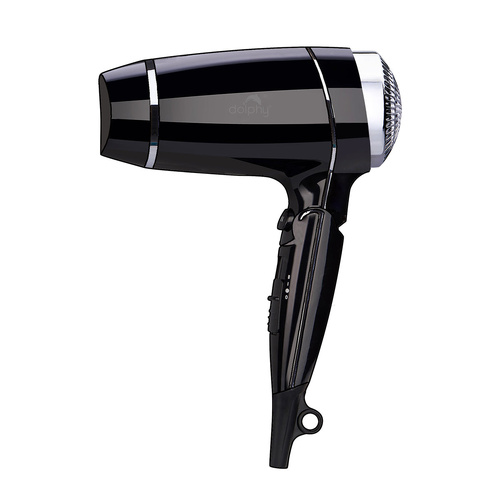 Foldable Hair Dryer 1875W - Black - Main Image