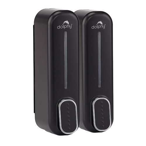 CLASSIC Dual Soap/Shampoo Dispenser 300ml -Black - Main Image