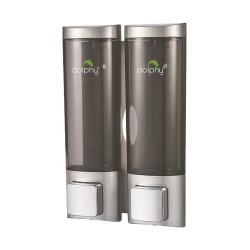 Soap Dispenser 200ml (Pack of 2) - Transparent - Main Image