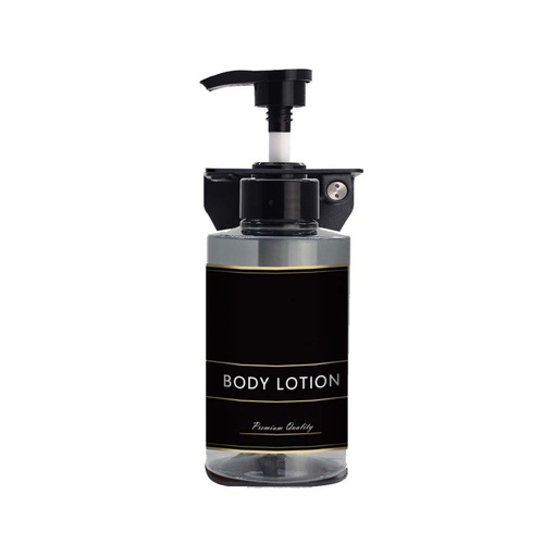 Liquid Soap Dispenser 300ml - Transparent Black - Main Image