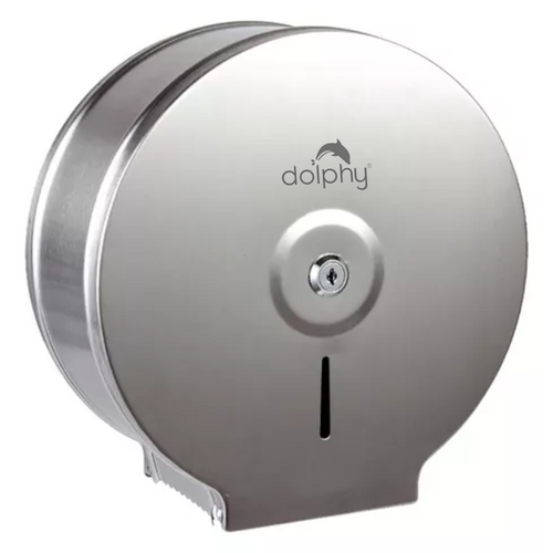 Stainless Steel Jumbo Toilet Paper Roll Dispenser - Main Image