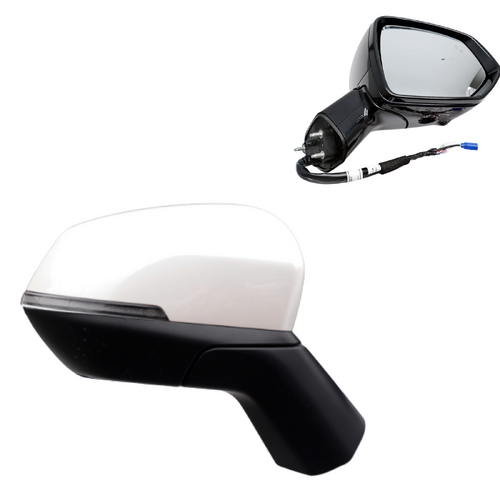 White/Black (Please tell the supplier which color) 5 +1 Wire RH 2022 and before Great Wall Haval H6 Edition Electric Folding Steering Car Rearview Ass - Main Image