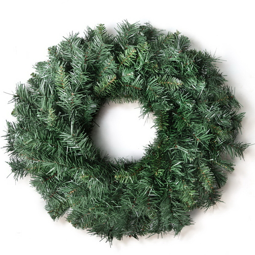 Jingle Jollys 60cm Christmas Wreath Garland Xmas Decorations Wedding Party - Main Image