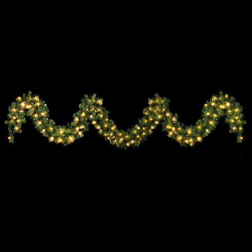 Jingle Jollys 5M Christmas Garland LED Lights Party Xmas Decorations 380 TIPS - Main Image