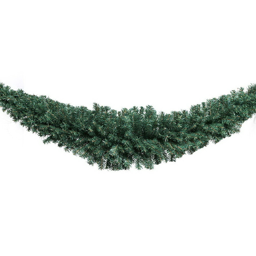 Jingle Jollys 2.4m Christmas Garland Xmas Decorations Green Wedding Party - Main Image