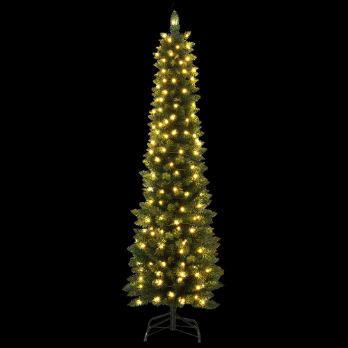 Jingle Jollys Christmas Tree 1.8m Pre-Lit 200 LED Lights Xmas Tree Decorations - Main Image