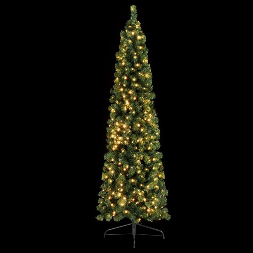 Jingle Jollys Christmas Tree 2.1M Corner Xmas Tree Party Decorations 430 Tips - Main Image