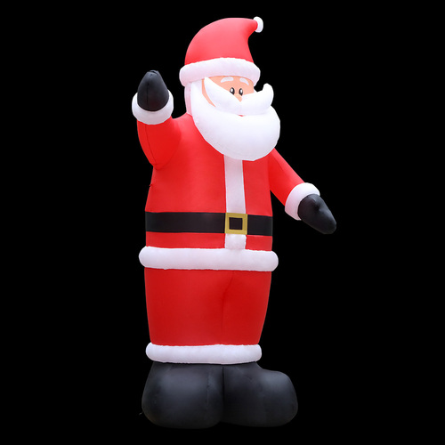 Jingle Jollys Christmas Inflatable Santa 5M Illuminated Decorations - Main Image