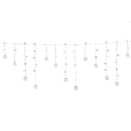 160 LED 6M Christmas Lights Icicle Light Solar Cold Jingle Jollys - Main Image