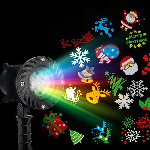 1X Projector Light Christmas Lights Laser Outdoor Decorations Jingle Jollys - Main Image