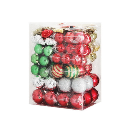 Jingle Jollys 155pcs Christmas Tree Decorations Set Baubles Ornaments Party - Main Image