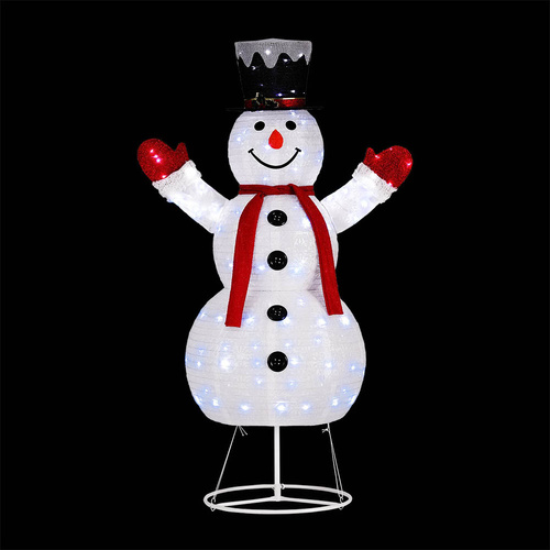 1.7M Christmas Lights 200 LED Fairy Light Snowman Decorations Jingle Jollys - Main Image