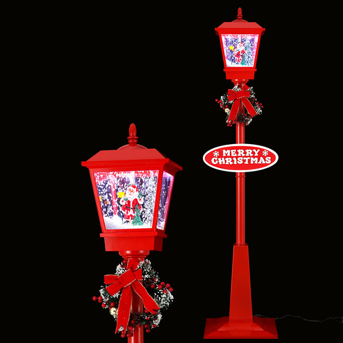 1.8M Christmas Lights Post Lamp LED Outdoor Decorations Jingle Jollys - Main Image