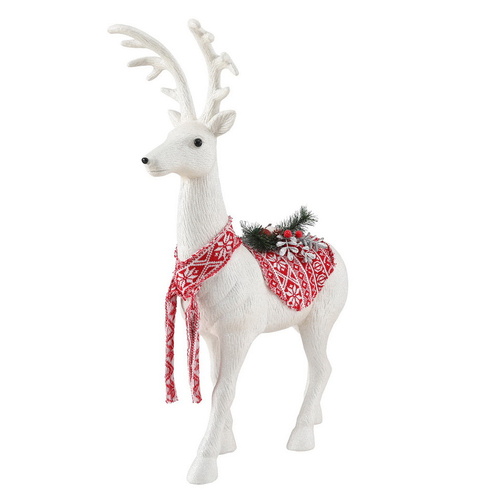 Jingle Jollys Christmas Reindeer 80cm Glitter Deer Ornaments Party Decorations - Main Image